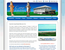 Tablet Screenshot of camplaidback.com
